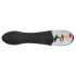 LOVISS Flower Amber - G‑punkta vibrators (melns)