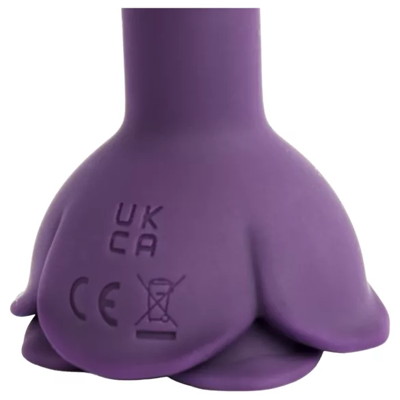 LOVISS Flower - tālvadības anālais vibrators (violets)