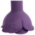 LOVISS Flower - tālvadības anālais vibrators (violets)