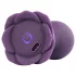 LOVISS Flower - tālvadības anālais vibrators (violets)