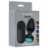 Passion Play - LED gaismas vibrējošais anālais plugs - M izmērs