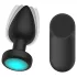 Passion Play - LED gaismas vibrējošais anālais plugs - M izmērs
