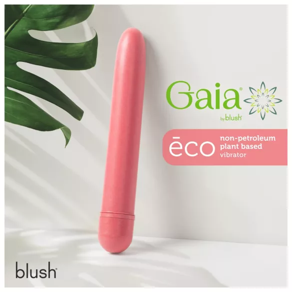 Gaia Eco L - vibrators sievietēm, videi draudzīgs, rozā, liels