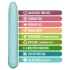 Gaia Eco L - videi draudzīgs vibratoru stienis (zils) - liels