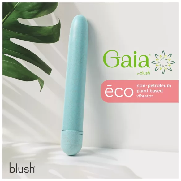 Gaia Eco L - videi draudzīgs vibratoru stienis (zils) - liels