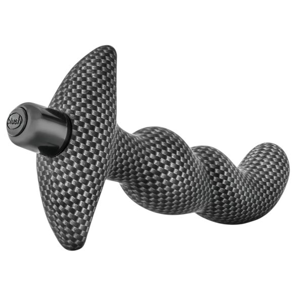 Blush Spark - ūdensizturīgs anālais vibrators (melns)