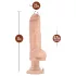 Blush Bad Boy - vibrators ar pīrsingu 33cm naturāls