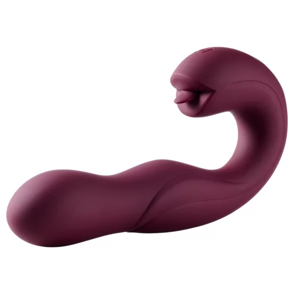 Honey Play Box Joi - rotējošs G-punkta vibrators ar laizītāju, violets