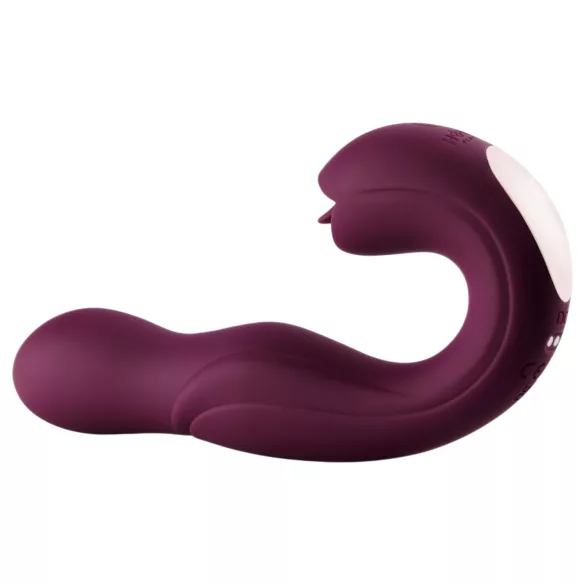 Honey Play Box Joi - rotējošs G-punkta vibrators ar laizītāju, violets