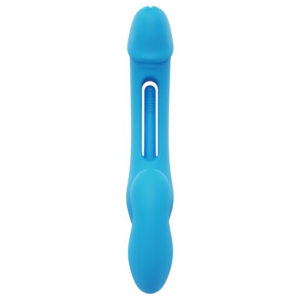 Honey Play Box Harmony Duo - strap-on vibrators ar mēli zilā krāsā