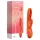 Honey Play Box Terri - lietotnes vadāms vibrators ar klitora rokturi (oranžs)