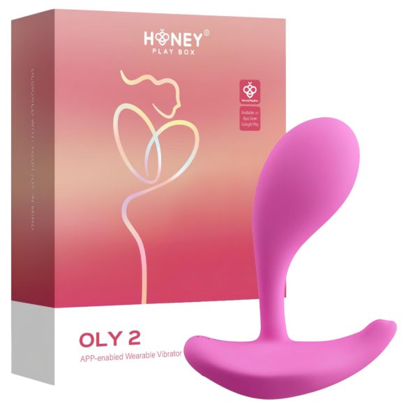Honey Play Box Oly 2 - G-punkta un klitora vibrators rozā