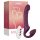 Honey Play Box Bliss - strap-on vibrators ar rotējošām bumbiņām violets