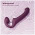 Honey Play Box Bliss - strap-on vibrators ar rotējošām bumbiņām violets