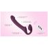 Honey Play Box Bliss - strap-on vibrators ar rotējošām bumbiņām violets