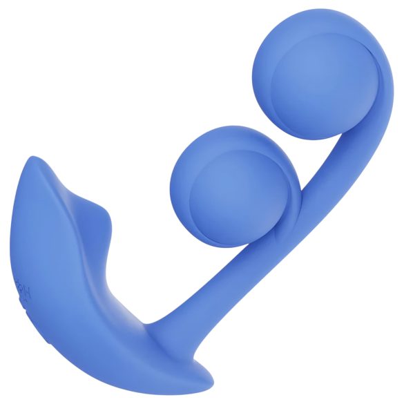 Honey Play Box Melody - 2in1 vibrators ar pērlītēm un Bluetooth funkciju zils