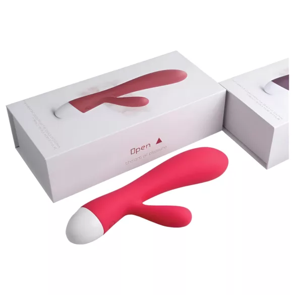 Cotoxo vibrators klitoram ar rokturi, uzlādējams, sarkans