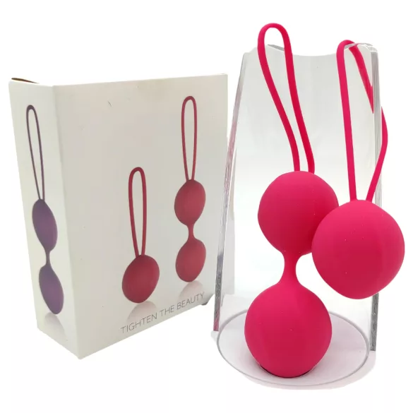 Cotoxo Cherry - geišas bumbiņu komplekts 2 gab. sarkans