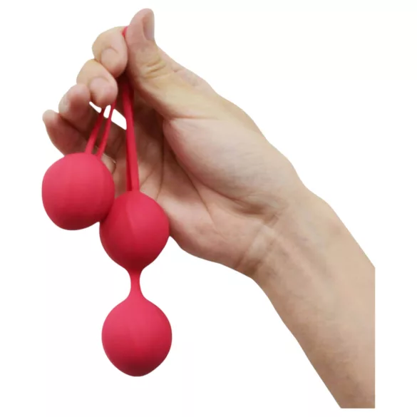 Cotoxo Cherry - geišas bumbiņu komplekts 2 gab. sarkans