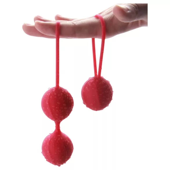 Cotoxo Cherry - geišas bumbiņu komplekts 2 gab. sarkans