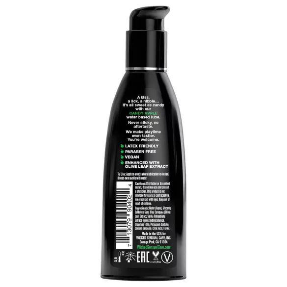 Wicked - ūdens bāzes lubrikants ar karamelizētu ābolu aromātu 60ml