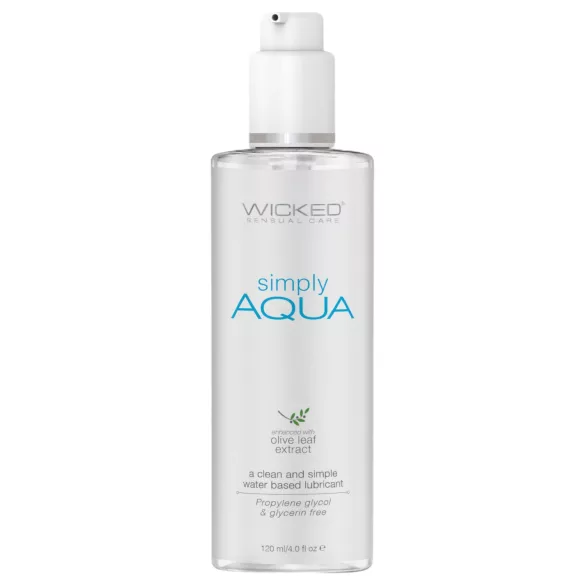 Wicked Simple Aqua - ūdens bāzes vegānisks lubrikants 120ml