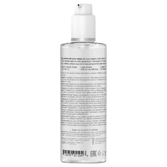 Wicked Simple Aqua - 100% vegāns lubrikants (120 ml)