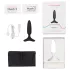 LOVENSE Hush 2 XS - uzlādējams mazs anālais vibrators (25 mm) - melns