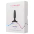 LOVENSE Hush 2 XS - uzlādējams mazs anālais vibrators (25 mm) - melns