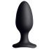 LOVENSE Hush 2 L - uzlādējams neliels anālais vibrators (57mm) - melns