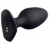 LOVENSE Hush 2 L - uzlādējams neliels anālais vibrators (57mm) - melns