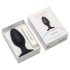 LOVENSE Hush 2 L - uzlādējams neliels anālais vibrators (57mm) - melns