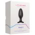 LOVENSE Hush 2 L - uzlādējams neliels anālais vibrators (57mm) - melns