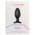 LOVENSE Hush 2 L - uzlādējams neliels anālais vibrators (57mm) - melns