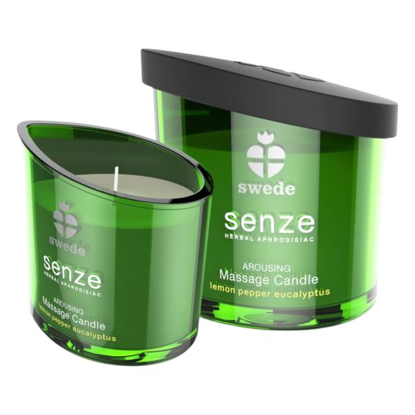 Swede Senze masāžas svece - eikalipts, citrons (50ml)