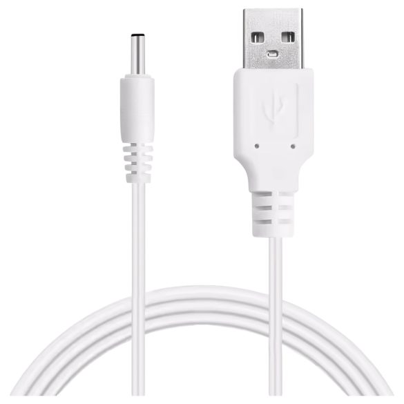 LELO USB lādētājs 5V - uzlādes kabelis (balts)