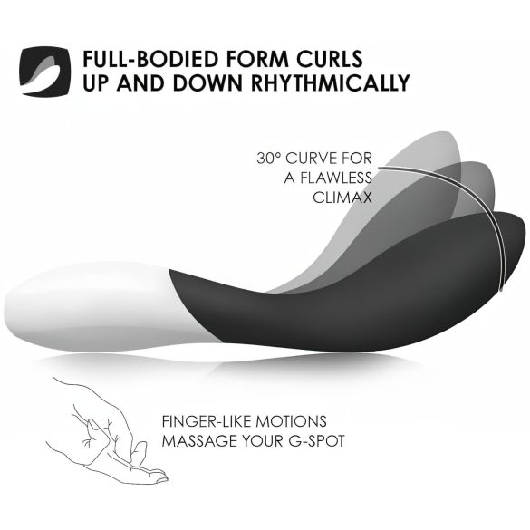 LELO Mona Wave - G-punkta vibrators ūdensizturīgs melns