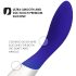 LELO Mona Wave - ūdensdrošs G-punkta vibrators (zils)