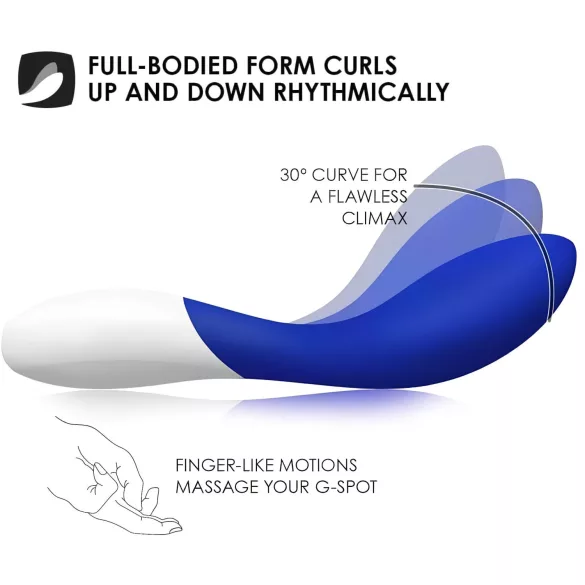 LELO Mona Wave - G-punkta vibrators ūdensizturīgs zils