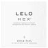 LELO Hex Original - luksusa prezervatīvi (3 gab.)