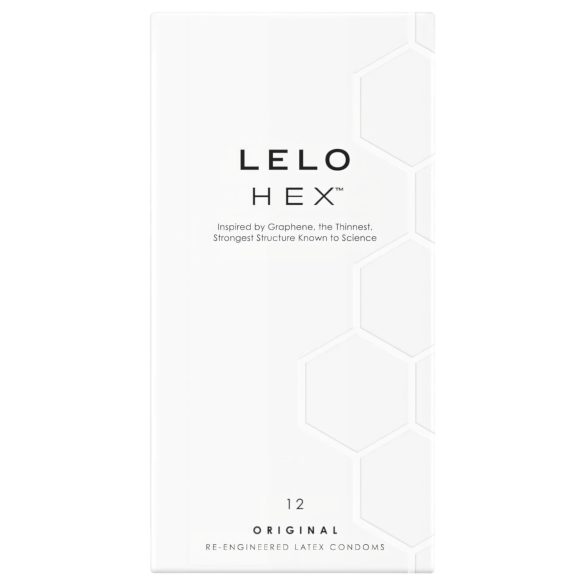 LELO Hex Original - luksusa prezervatīvi (12 gab.)