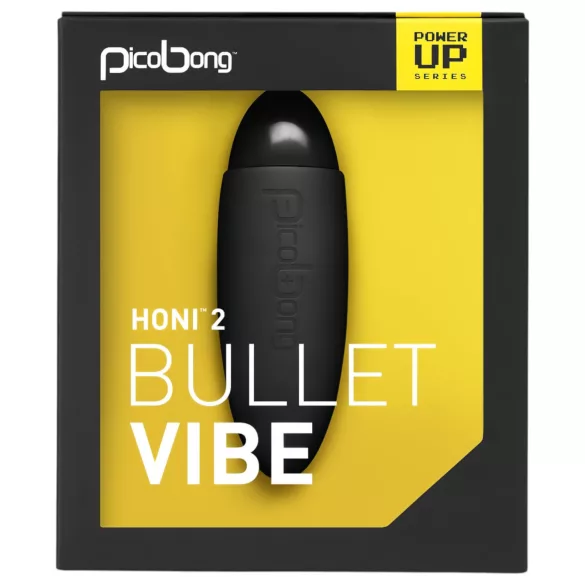 Picobong Honi 2 - vibrējošā olveida rotaļlieta ūdensizturīga melna