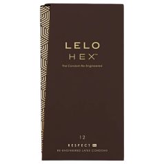 LELO Hex Respect XL - prezervatīvi lielā izmērā 12 gab