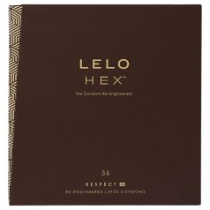 LELO Hex Respect XL - prezervatīvi lielā izmērā 36 gab.