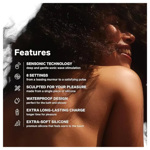 LELO Sona - klitora masāžas ierīce ar skaņas viļņiem rozā