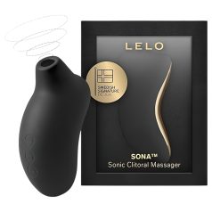LELO Sona - skaņas viļņu klitora stimulators (melns)