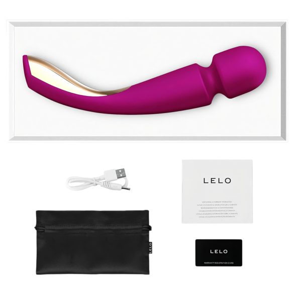 LELO Smart Wand 2 - masāžas vibrators liels ar akumulatoru violets