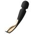 LELO Smart Wand 2 - liels akumulators masāžas vibrators (melns)