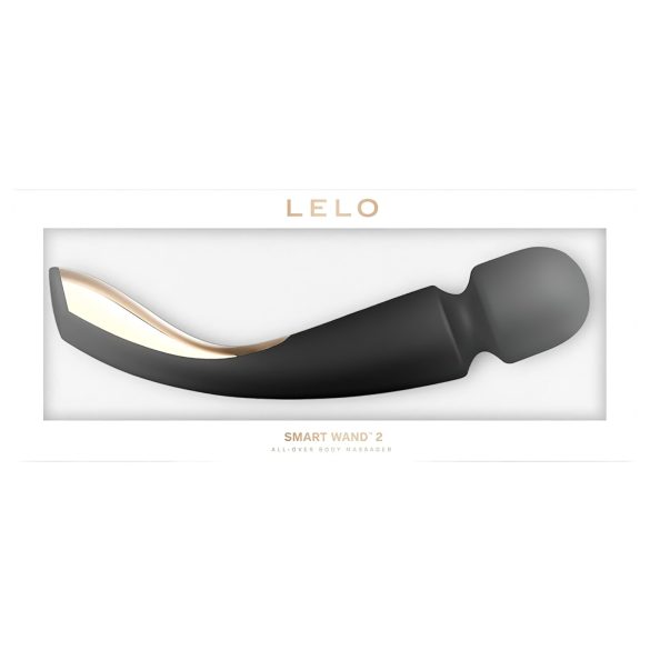 LELO Smart Wand 2 - masāžas vibrators liels ar akumulatoru melns