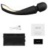 LELO Smart Wand 2 - liels akumulators masāžas vibrators (melns)